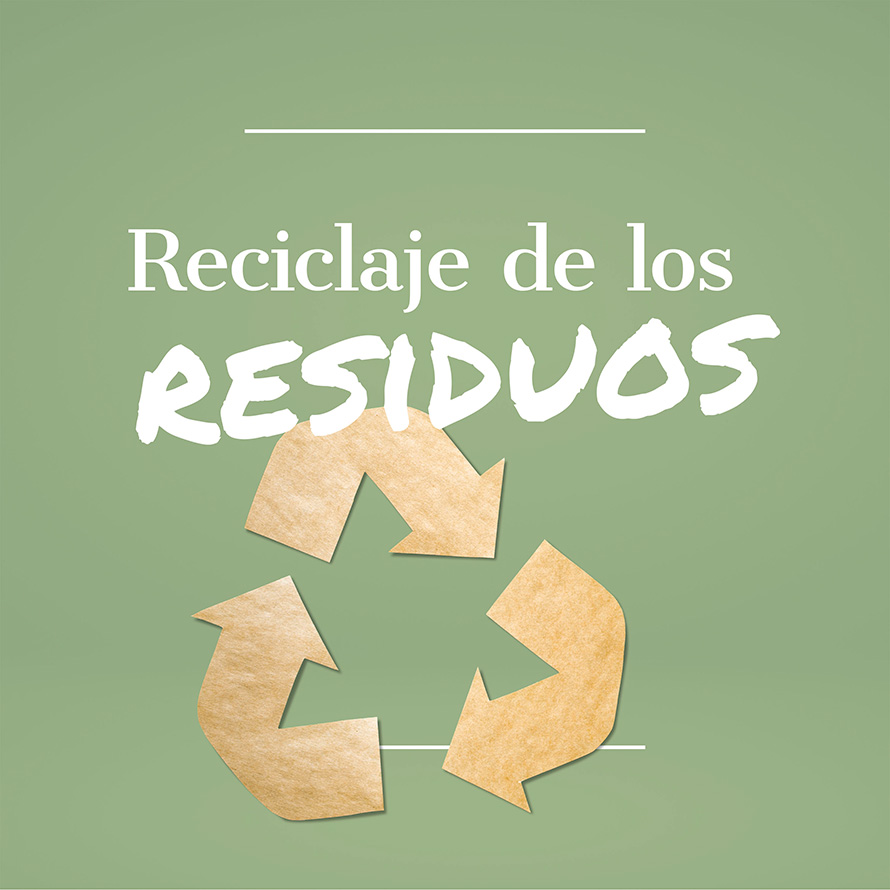 Reciclaje de los residuos